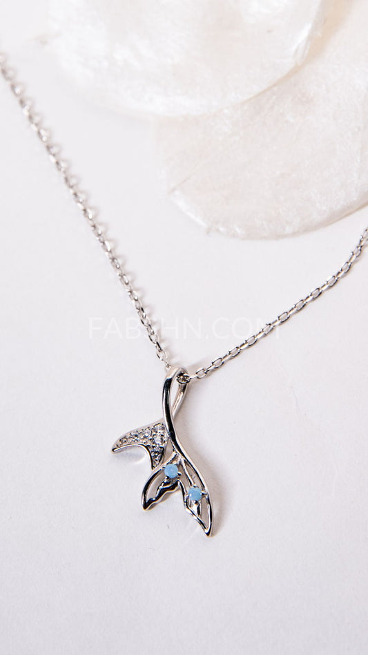 FABS0171	Twin Mermaid Necklace