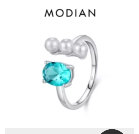 Paraiba color ring