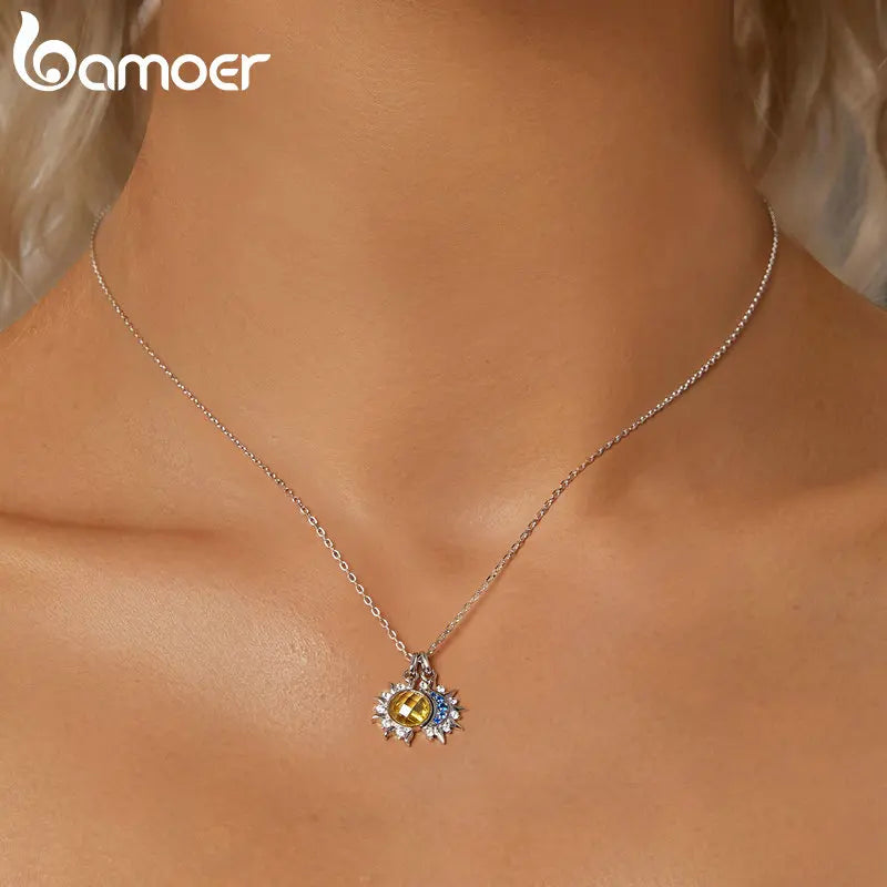 The Sun and Moon Necklace - FABS